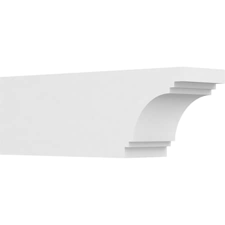 Ekena Millwork Standard Pescadero Architectural Grade PVC Rafter Tail, 6"W X 8"H X 24"L RFTP06X08X24PEC